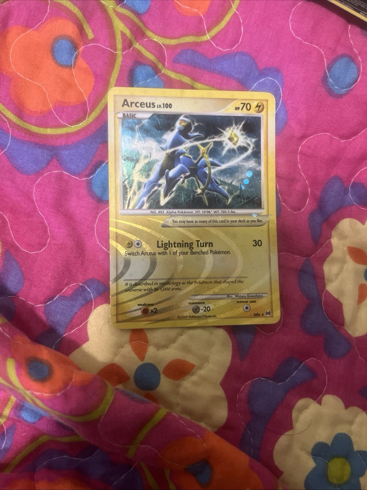 Arceus AR6 Arceus Holo