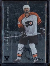 1999-00 BAP Millennium Autographs #184 Sandy McCarthy ITG Vault