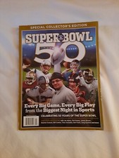 Super Bowl Special Collectors  Celebrating 50 Years Of The Super Bowl Magazine 