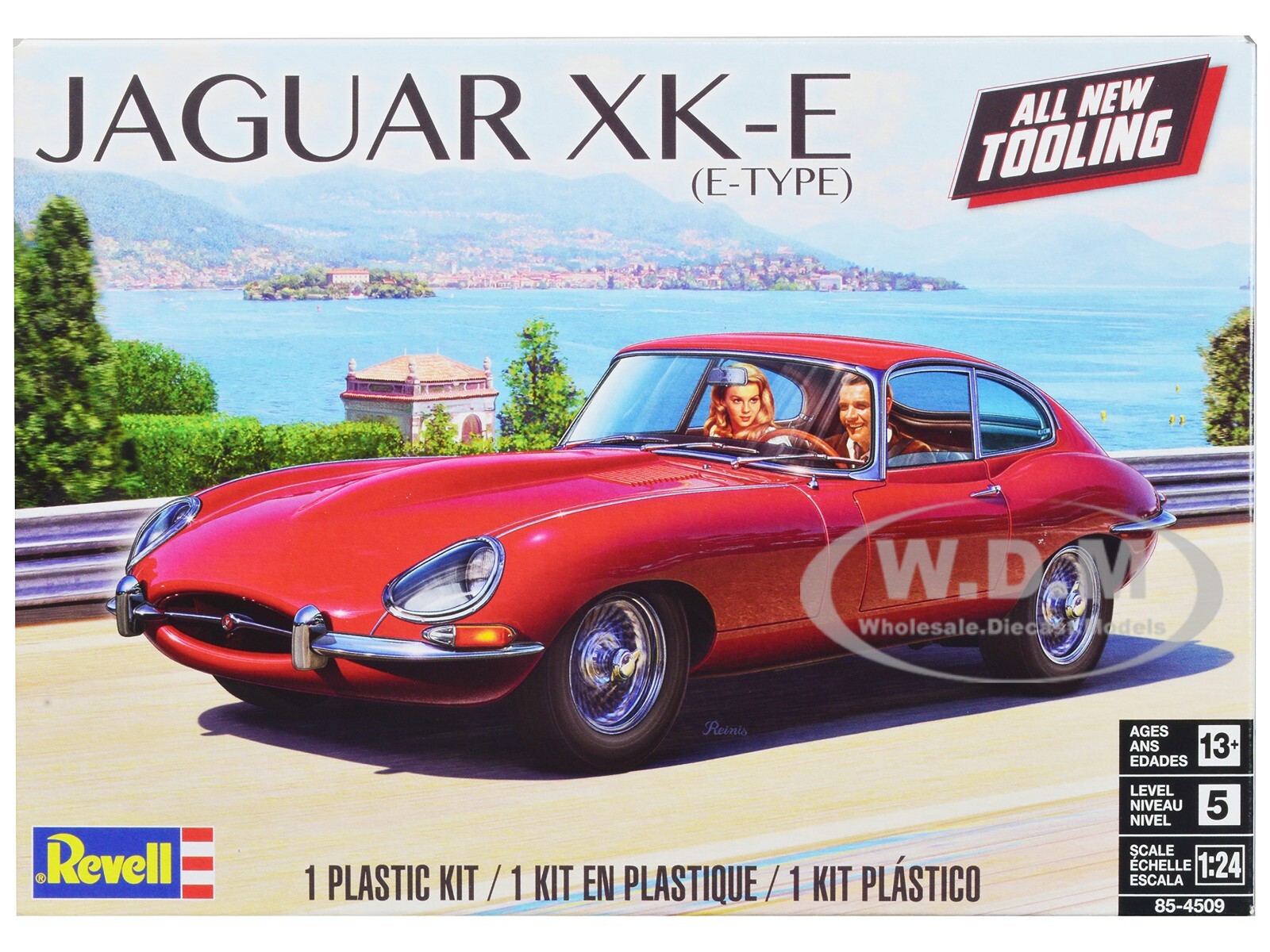 МОДЕЛЬНЫЙ КОМПЛЕКТ 5-ГО УРОВНЯ JAGUAR XK-E E-TYPE МОДЕЛЬ АВТОМОБИЛЯ В МАСШТАБЕ 124 ОТ REVELL 85-4509 6790₽