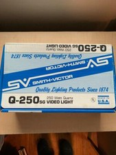 Smith Victor Q-250 SG Video Light 250 Watt Quartz Unused 