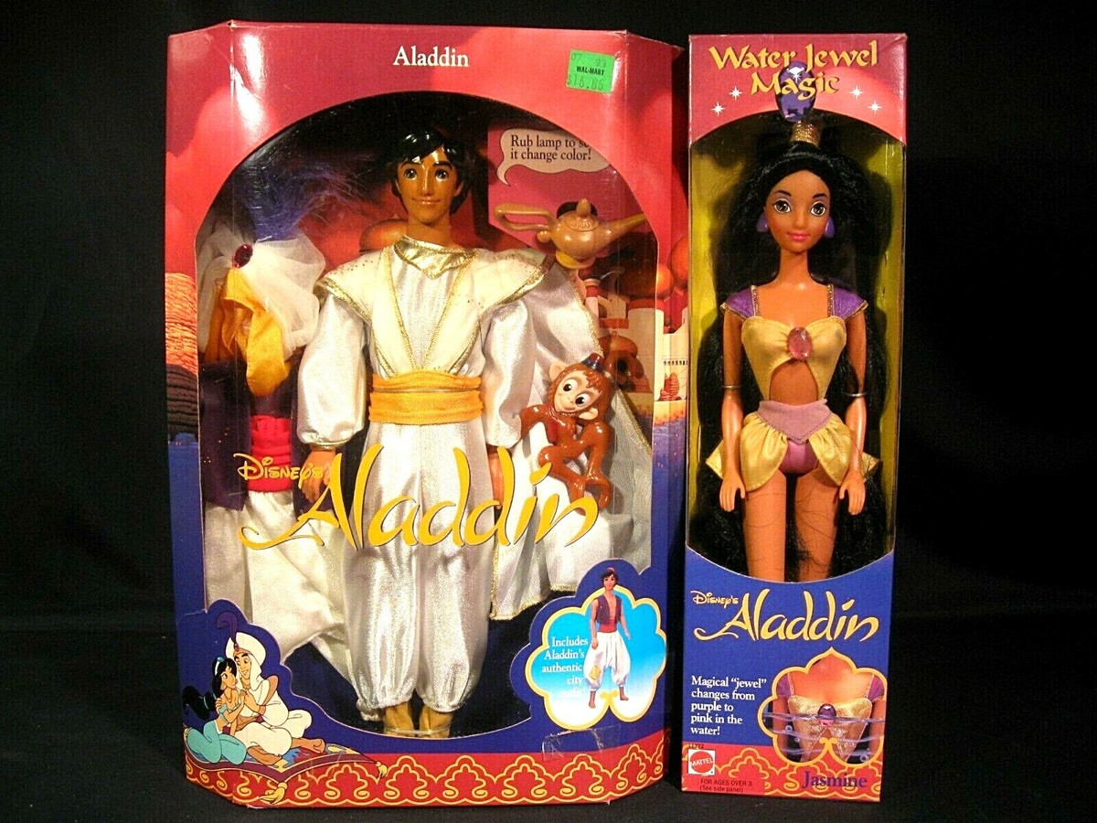 Disney s Aladdin and Jasmine Dolls Set of 2 eBay