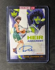 2023-24 NBA Court Kings Andre Jackson Jr Rc Rookie Auto /75 Bucks