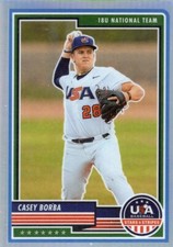 2023 Panini Stars & Stripes #3 Casey Borba Rookie USA