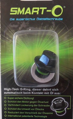 Smart-O Ölablassschraube M12 x 1,25  mit Spezial O-Ring