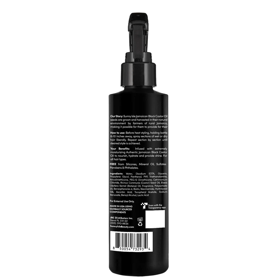 Sunny Isle Batana Heat Protectant Thermal Spray 6oz - Image 2 of 4