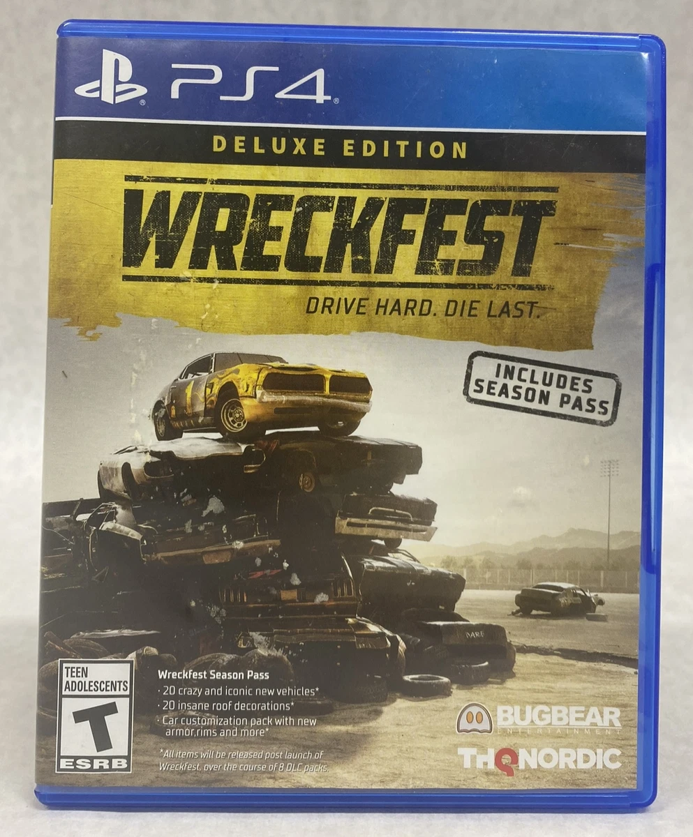 Ps4 wreckfest hotsell discount code