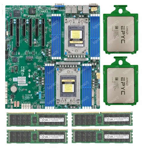 AMD EPYC 7282 x2 CPU + Supermicro H12DSi-N6 + 2133P RAM multiple choices - 第 2/12 張圖片