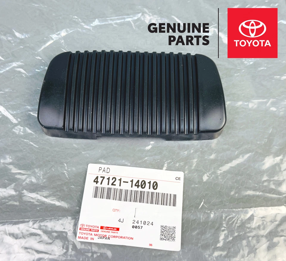 47121-14010 TOYOTA OEM PASTILLA PARA PEDAL DE FRENO REPUESTO DE 47121-AC010 NUEVO Foto 3 de 4
