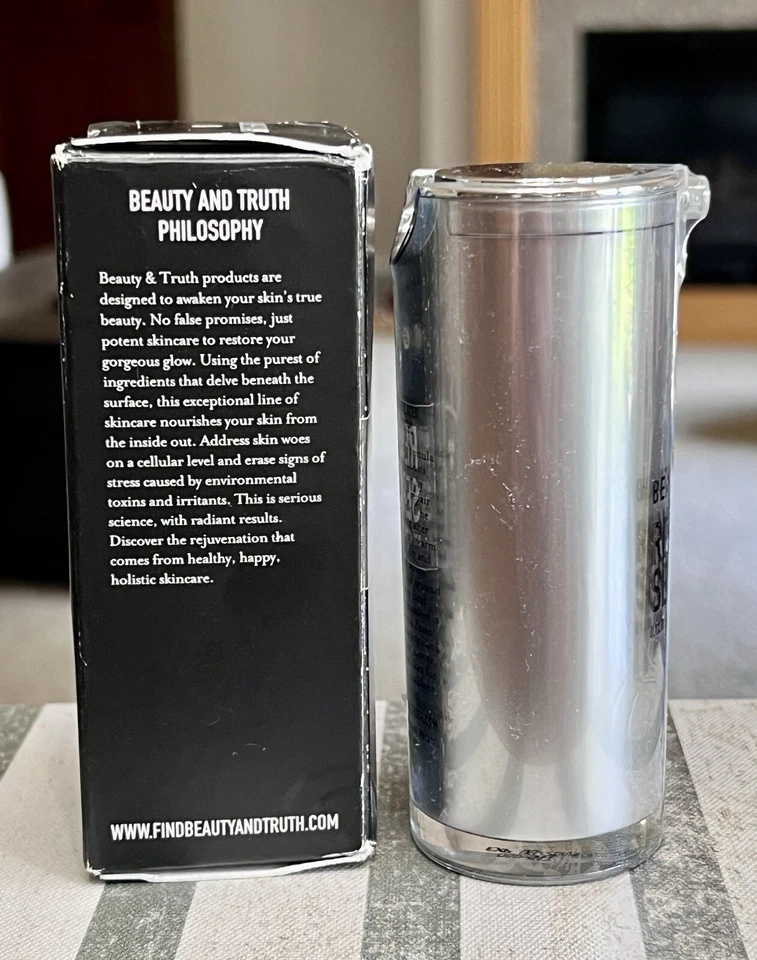 Beauty & Truth .5 oz/15 ml suero renovador CE suero reparador celular de retinol nuevo con caja Foto 4 de 4