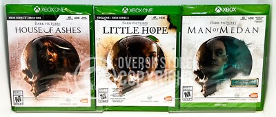 The Dark Pictures Man Of Medan + Little Hope + House Of Ashes - Xbox One - New