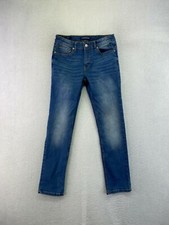 Calvin Klein Youth Girls Size 14 Medium Wash Mid Rise Skinny Leg Denim Jeans