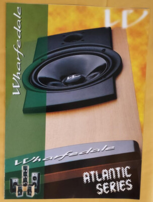 WHARFEDALE Atlantic Series Speakers LITERATURE! AT-500, 400, 300 ETC !!