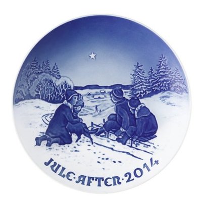 Bing And Grondahl 2014 Christmas Plate (5705140715436)