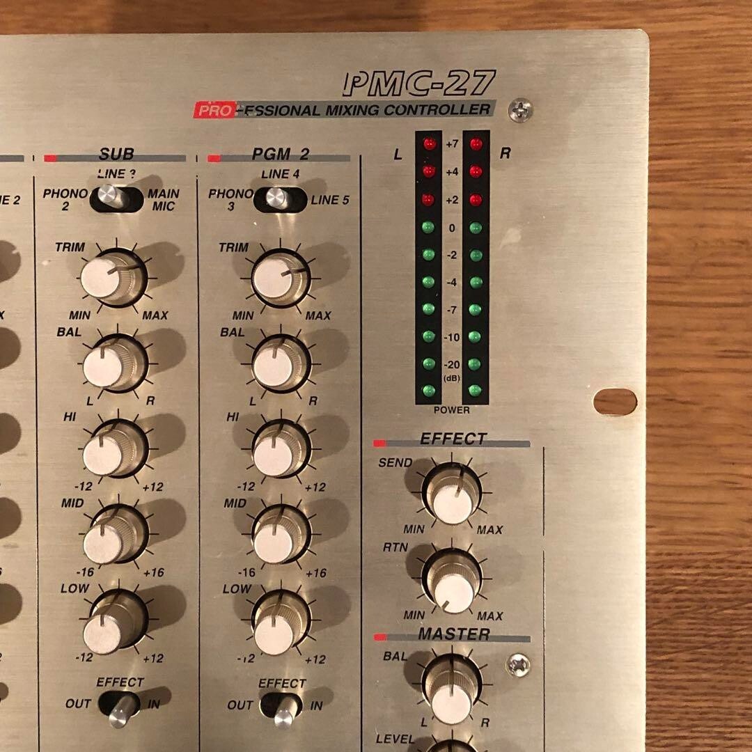 Vestax PMC-27 Mixer Upcycle Custom Rotary Mixer | eBay