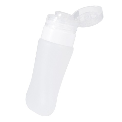 4 Pcs Toilet Liquid Containers Empty Silicone Bottles Silicone Squeeze Bottle