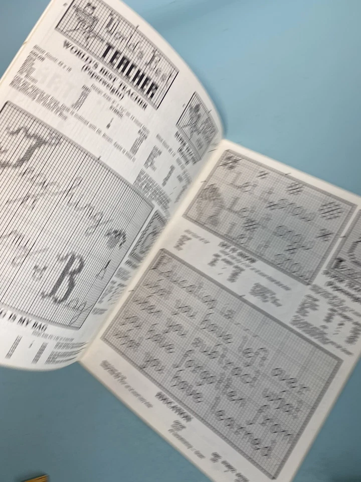 T&N Designs School Daze Cross Stitch Chart Leaflet Book VII Teacher Education - Image 4 of 4