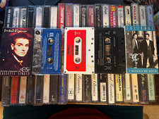 Lot of 44 different cassettes ALL TYPES OF MUSIC SEE PHOTOS