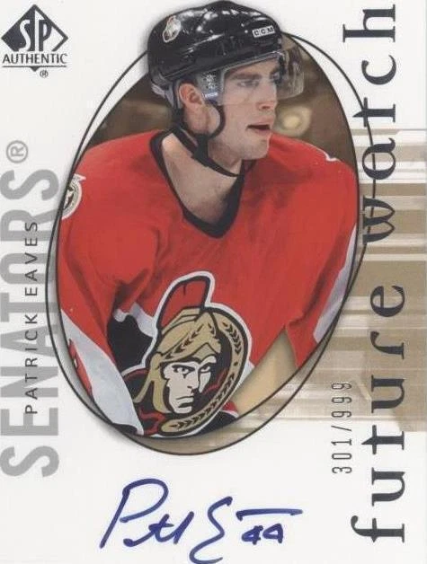 2005-06 SP Authentic - Patrick Eaves #174