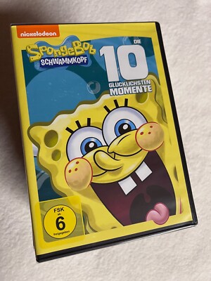 SpongeBob Schwammkopf : Die 10 glücklichsten Momente | NEU/OVP DVD 101