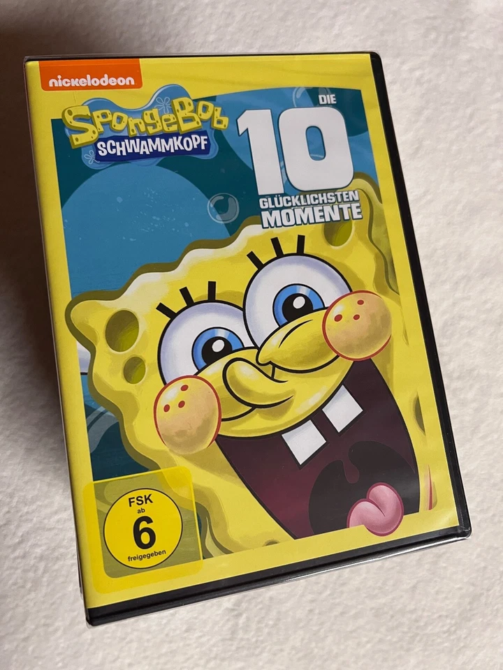 SpongeBob Schwammkopf : Die 10 glücklichsten Momente | NEU/OVP DVD 101 - Bild 1 von 1