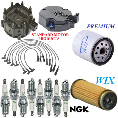 Tune Up Kit Filters Cap Wire Spark Plugs For PONTIAC LEMANS V8 4.9L 1981