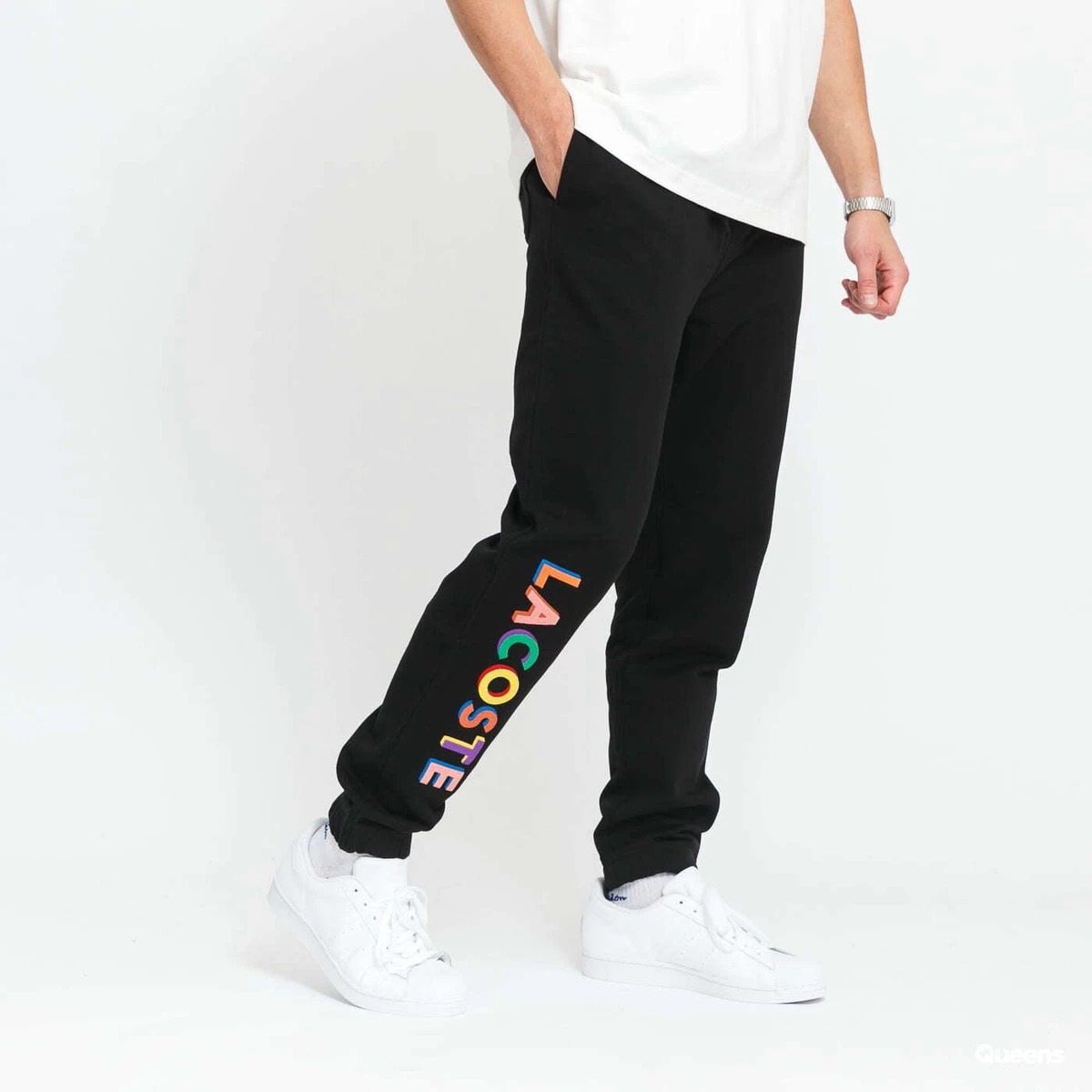 Lacoste Size L XL $135 Men&#039;s L!VE Embroidered Jogger Pants SOLD OUT Style | eBay