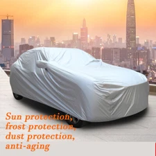 Full Car Cover Rain Snow Waterproof Dust Resistant Outdoor UV Protective Large