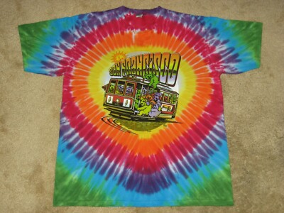 Grateful Dead Blues Grateful Dead Starshine Tie Dye T-Shirt - Classic Band Tee In S-4XL Sizes Grateful Dead Tie Dye Hoodie - Foto 3