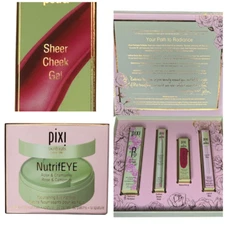 Pixi 6 Piece Gift Set Cheek Gel, NutrifEYE, LipLift, Endless Shade Stick + More