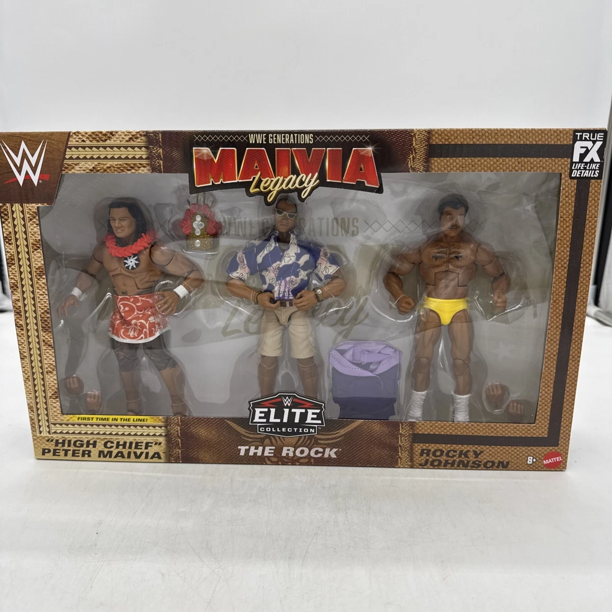 Rocky Johnson In Sports Action Figures for sale | eBay