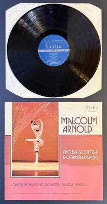 MALCOLM ARNOLD English Scottish Cornish Dances TAS LYRITA LP Nimbus Audiophile