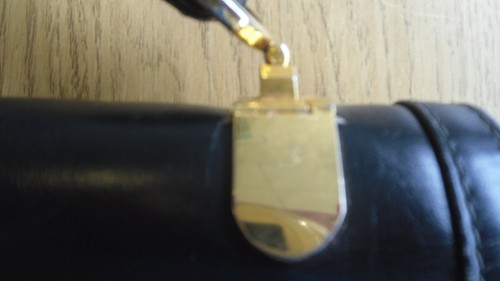 Vintage Tasche Simpson of Piccadilly schwarz - Bild 10 von 11