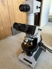 Olympus Petrographic Microscope BH-2 Trinocular Head