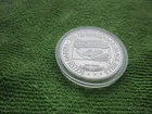 1 oz .999 Silver Coin 60th Sturgis Ralley in 2000, excellent !