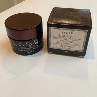 Fresh Black Tea Firming Overnight Mask 15ml 0.5 floz Travel Size