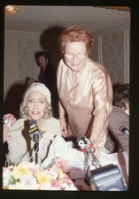 Gloria Swanson 1970s Birthday Photo Shoot Silent Film Icon Original Transparency