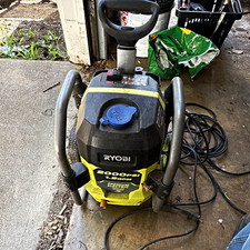 RYOBI 2000 PSI 0-2 GPM Premium Corded Electric Pressure Washer, Wheel-Mounted