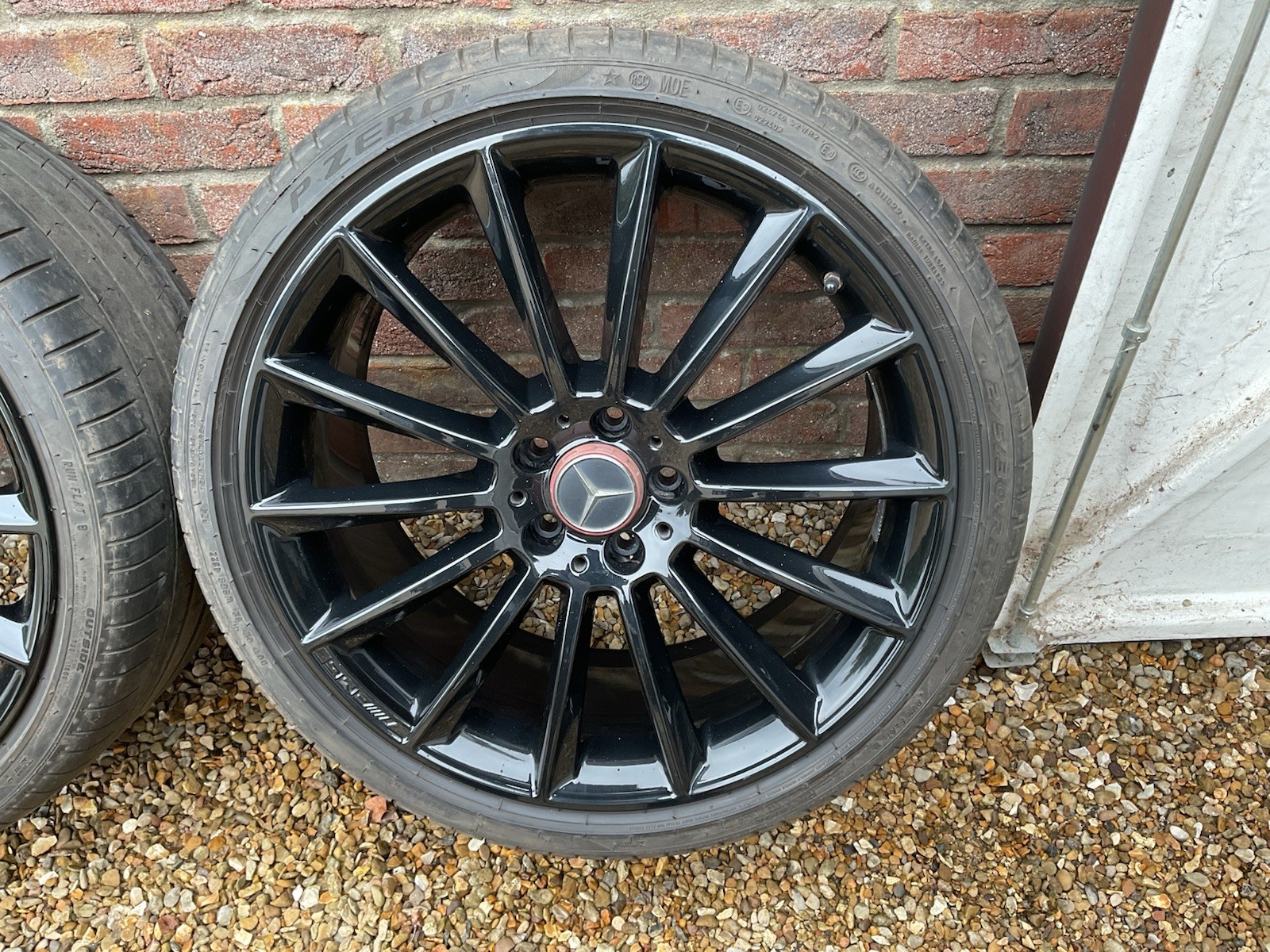 Mercedes-Benz AMG 20” Black Turbine Alloy Wheels Removed from 2017 E Class S213 - Image 5
