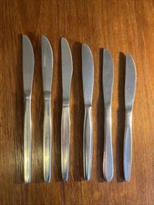 Restposten Edelstahl Vintage Messer u.a. Oneida; Sheffield 70er Jahre
