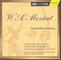 Audio Cd - Wolfgang Amadeus Mozart - Concerti E Arie - Sacher Paul Dir / Henryk