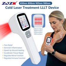 Laser Therapy Device for Pain Relief Home/Clinic 10x650 5x808nm 5x905nm 5x980nm