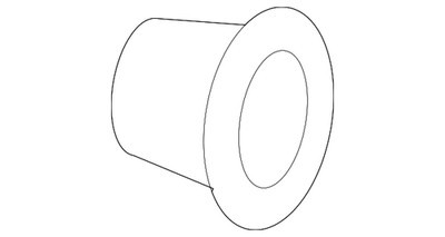 Genuine Nissan Lens & Housing Nut 01225-00133