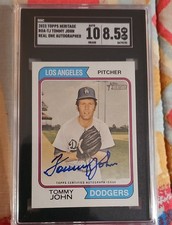 2023 Topps Heritage High Number - Real One Autographs Tommy John #ROA-TJ (AU)