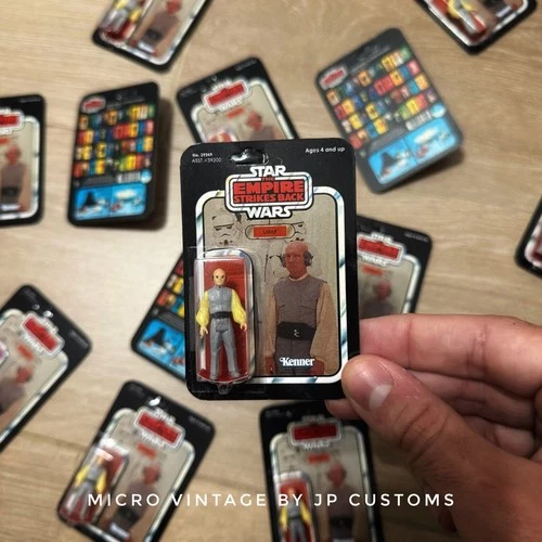 Star Wars Micro Vintage: Lobot [CARDED] (JP Customs)