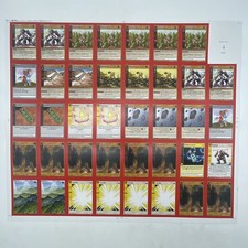 MetaZoo Cryptid Nation Release Deck 2nd Edition Uncut Sheet! MZ0668