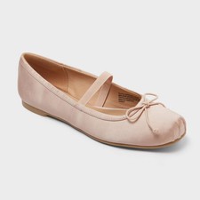 Women's Verona Satin Ballet Flats - Wild Fable Shoes