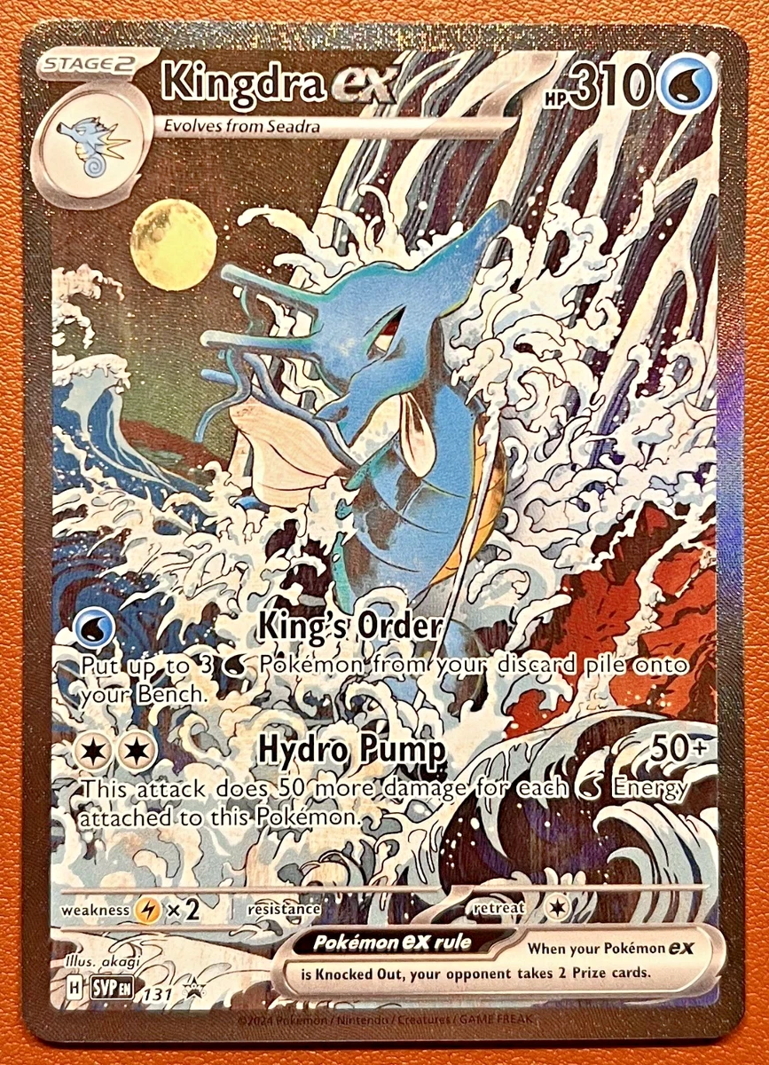 Kingdra ex 131 Sv: Scarlet & Violet Promo Cards for sale | eBay