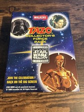 Walkers Star Wars Tazo Collector's Force File Binder Complete Set of 50 Tazos 