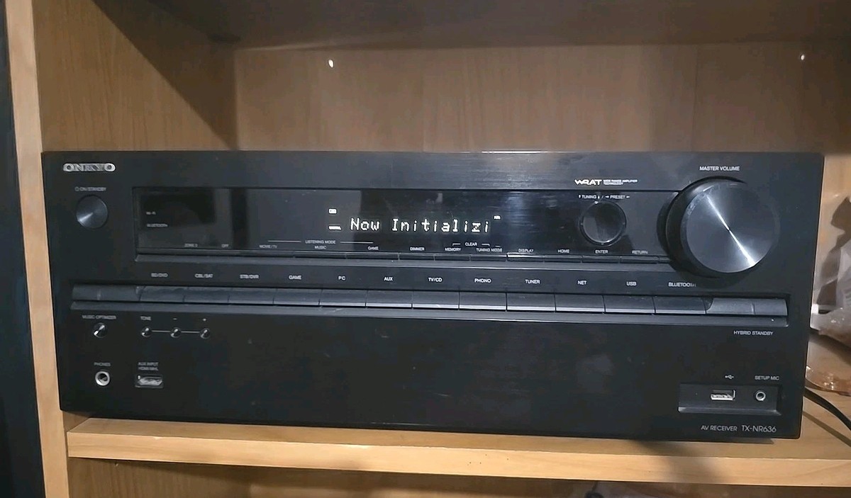 ONKYO TX-NR636 7.2 Channel 300 Watt Home Theater AV Receiver